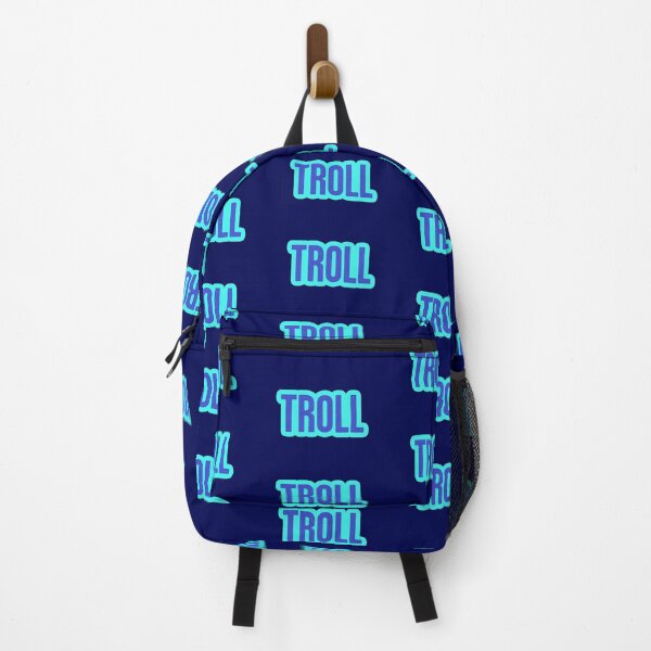 Item preview, Troll Teal Indigo Bold Outline designed and sold by Memes N Lore .
