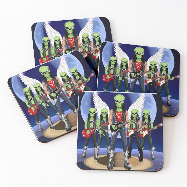 Item preview, Industrial heavy Metal Alien band from Saturn Sci -Fi designed and sold by Atarac.