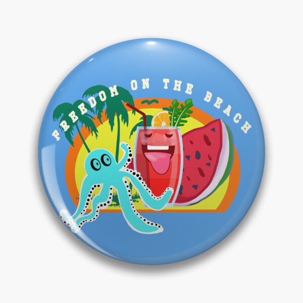 Item preview, Freedom on the beach perfect beach fun logo designed and sold by vibeno1.