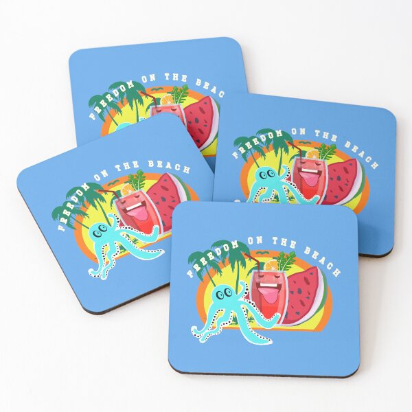 Item preview, Freedom on the beach perfect beach fun logo designed and sold by vibeno1.