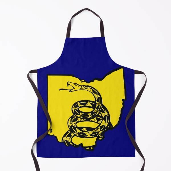 Item preview, OHIO - Libertarian - Don't Tread On Me Gadsden Snake on OHIOAN Map designed and sold by pelagio.