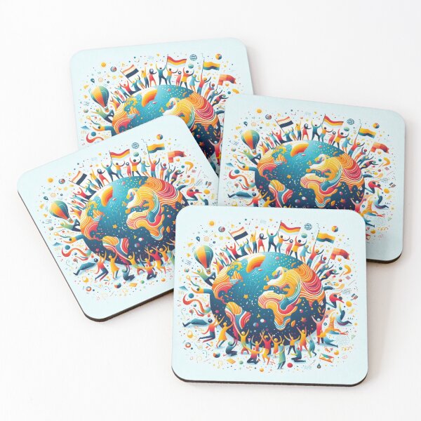 Item preview, Worldwide joy and celebration designed and sold by Sigtrix.