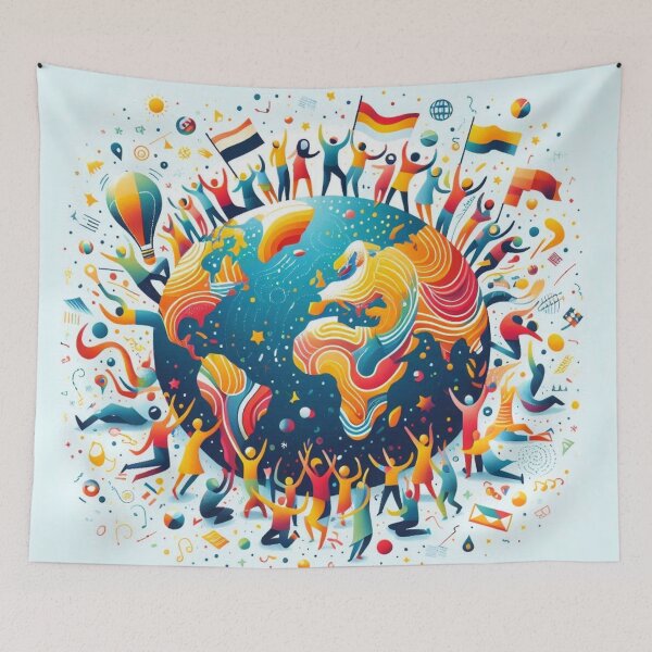 Item preview, Worldwide joy and celebration designed and sold by Sigtrix.