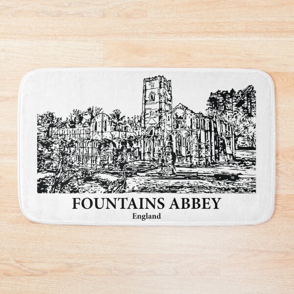 Item preview, Fountains Abbey - England designed and sold by Lakeric Cityscapes.