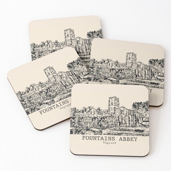 Item preview, Fountains Abbey - England designed and sold by Lakeric Cityscapes.