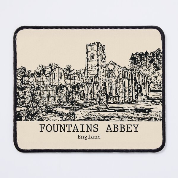 Item preview, Fountains Abbey - England designed and sold by Lakeric Cityscapes.