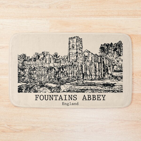 Item preview, Fountains Abbey - England designed and sold by Lakeric Cityscapes.