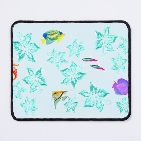 Item preview, frutiger aero chrome hibiscus pattern designed and sold by WhitneyIzzy.