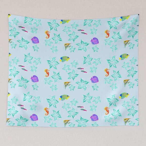 Item preview, frutiger aero chrome hibiscus pattern designed and sold by WhitneyIzzy.