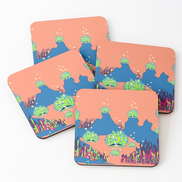 Item preview, Deep Sea Creatures 葉っぱの羊 可愛い 海の生き物 可愛いアート  海の冒険  designed and sold by French Papyrus Studio.