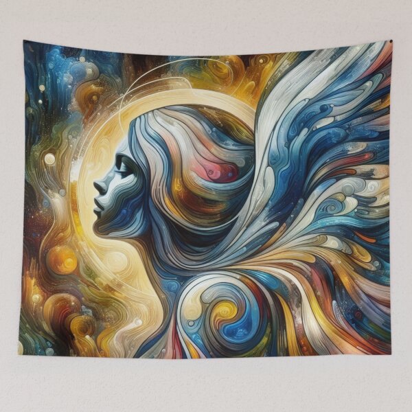 Item preview, Heavenly angel over world designed and sold by Sigtrix.