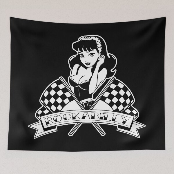 Artikelvorschau, Rockabilly entworfen und verkauft von Retro Type.