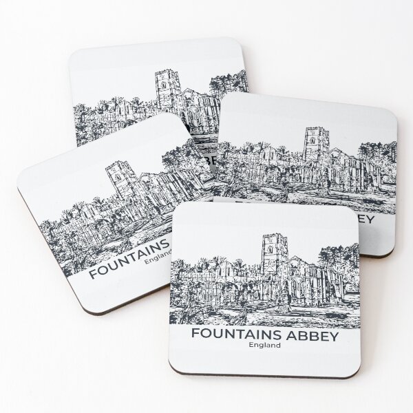 Item preview, Fountains Abbey - England designed and sold by Lakeric Cityscapes.