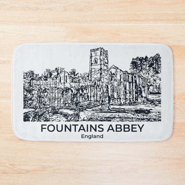 Item preview, Fountains Abbey - England designed and sold by Lakeric Cityscapes.