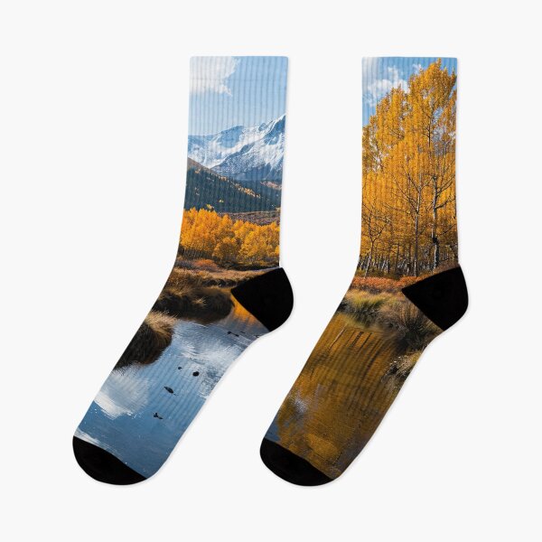 Item preview, Golden Silence Beneath the Peaks designed and sold by palmyst.