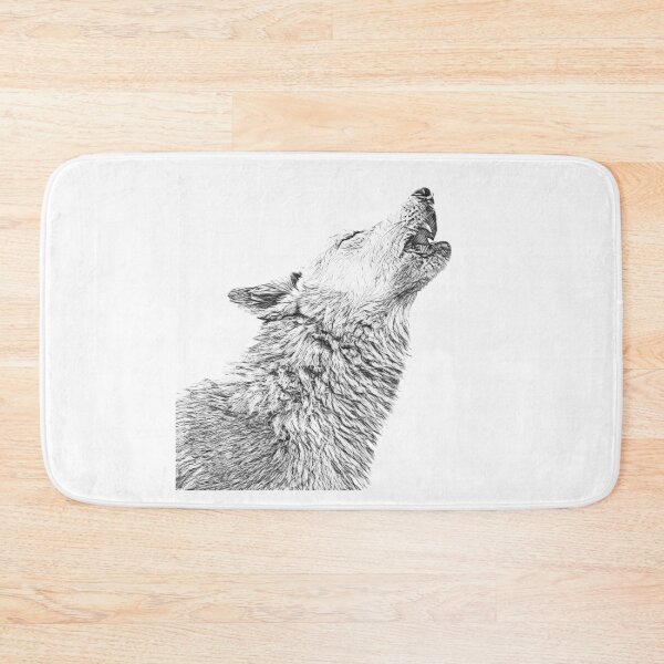 Item preview, Howling wolf designed and sold by Alex Sharp.