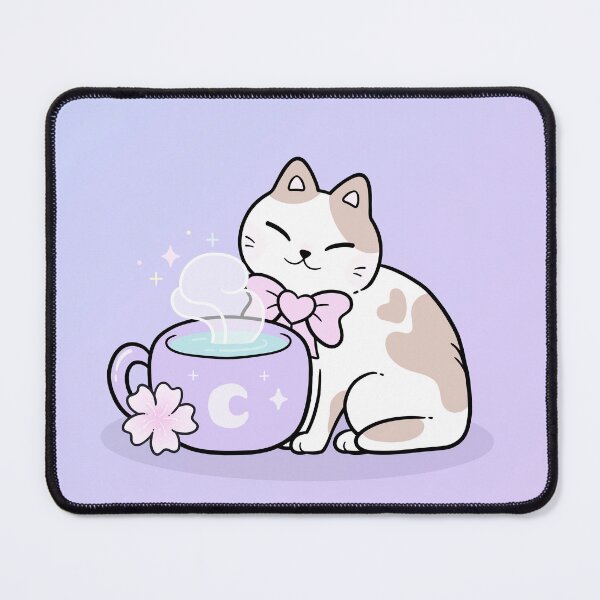 Item preview, Sakura Tea Kitty | Nikury designed and sold by nikury.