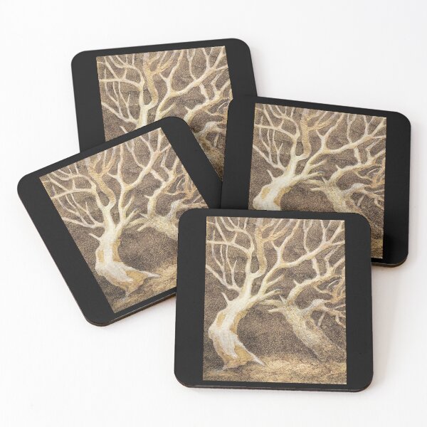Item preview, Leafless trees in the dark designed and sold by alczar.