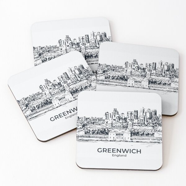 Item preview, Greenwich - England designed and sold by Lakeric Cityscapes.