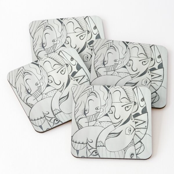 Item preview, Hidden Faces designed and sold by Swetha's Art.