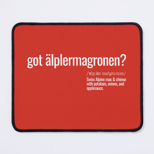 Item preview, Got älplermagronen? designed and sold by nature. electrified..