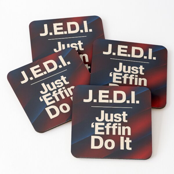 Item preview, Channel Your Inner J.E.D.I. — No Excuses, Just Action. designed and sold by Emilia-Design.