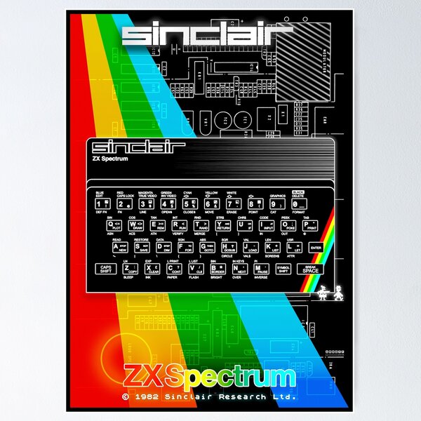 Sinclair Zx Spectrum Posters for Sale | Redbubble
