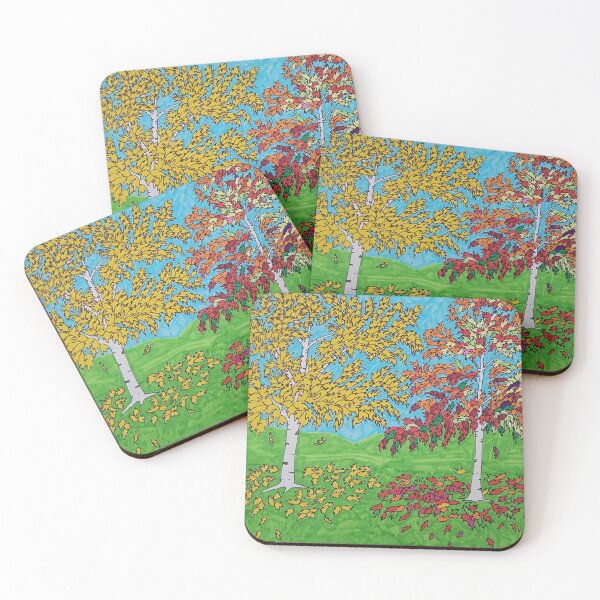 Item preview, Two trees in Meca, Ohio designed and sold by bob-salerno-art.