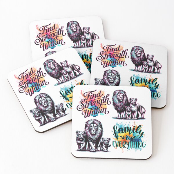 Item preview, Find Strength Within, Family Is Everything Lion's Design! designed and sold by BrHrocknroll.