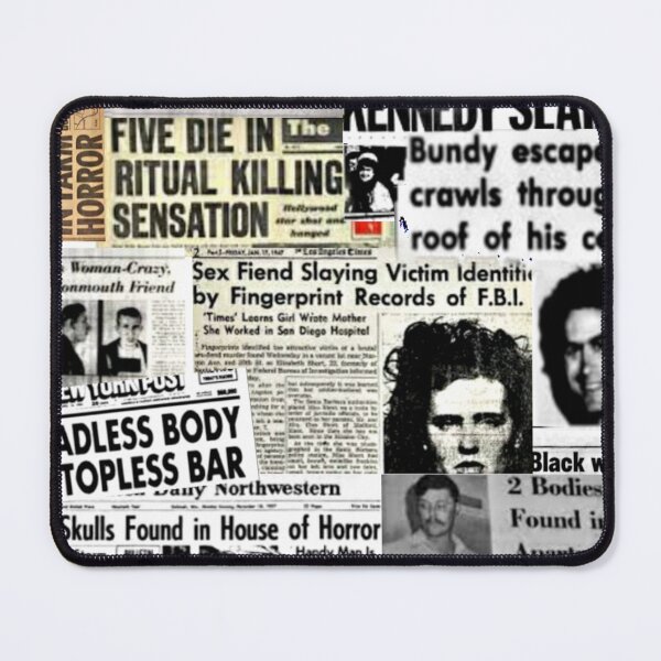 Item preview, True  crime headlines designed and sold by Bettie  Berkowitz.