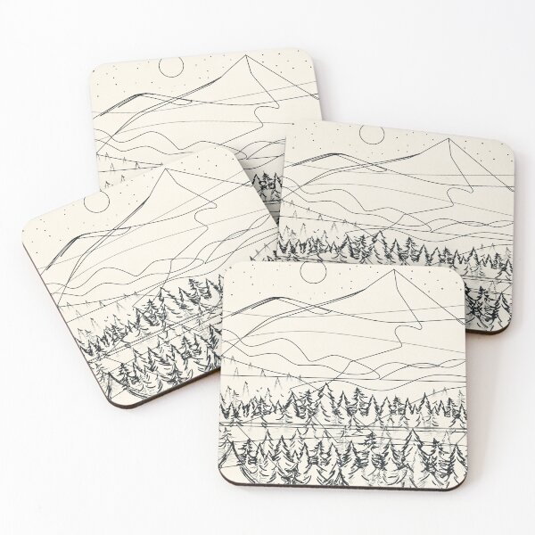 Item preview, Minimal Line Mountain Beauty III designed and sold by Branka Kodzoman.