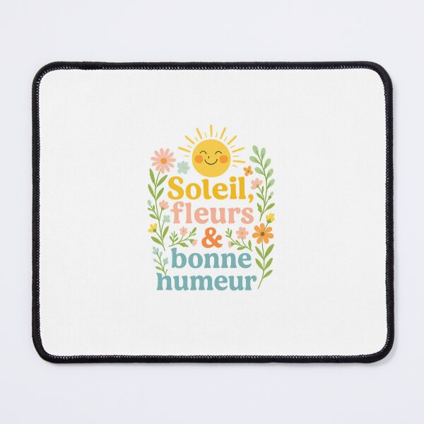 Item preview, Sun, flowers & good mood designed and sold by Nine-et-moi.