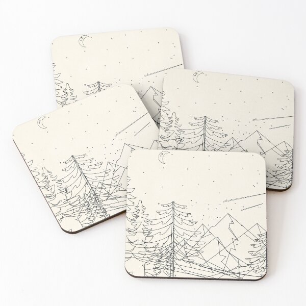 Item preview, Minimal Line Mountain Beauty I designed and sold by Branka Kodzoman.
