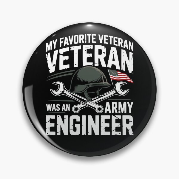 Item preview, Army Engineer Veteran – Family Military Support designed and sold by Fragy72.