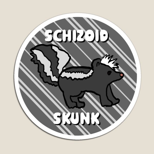 Item preview, Schizoid Skunk designed and sold by gwyntism.