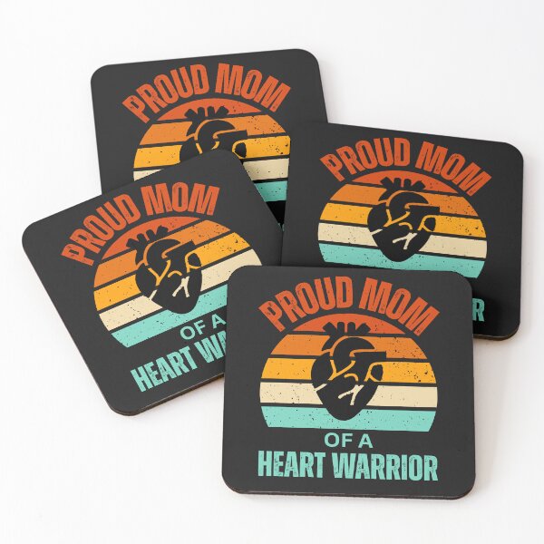 Item preview, Funny Mother's day Proud mom of a Heart warrior  2025 designed and sold by erozzz.