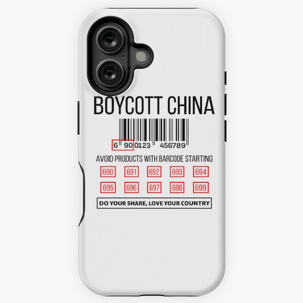 Item preview, Boycott China designed and sold by SofiaTrendShirt.