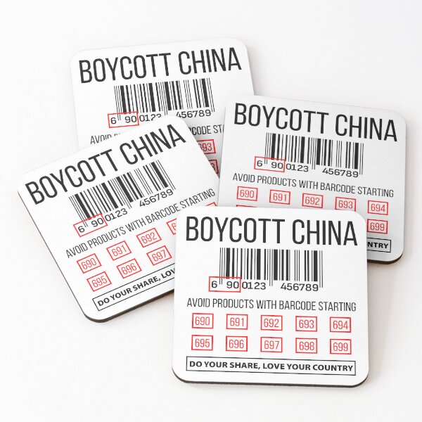 Artikelvorschau, China boykottieren entworfen und verkauft von SofiaTrendShirt.