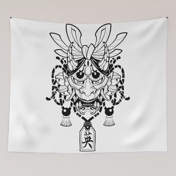 Item preview, Japanese hannya mask designed and sold by 7Delamancha.