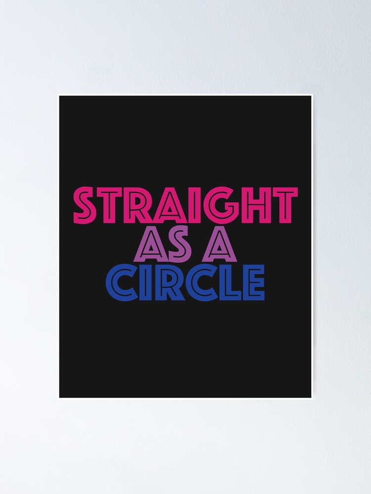 "Straight As A Circle" Poster for Sale by Lightfield Redbubble