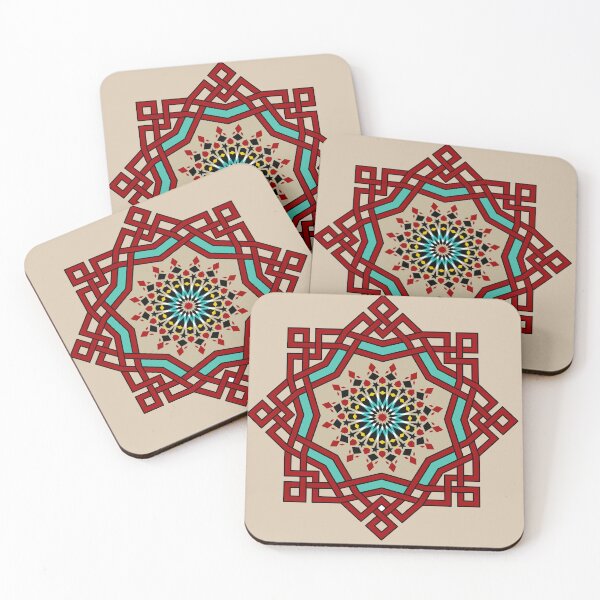 Item preview, Decorated Star – Islamic Geometric Pattern designed and sold by Tarjiart.