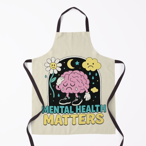 Item preview, Groovy Brain Mental Health Matters Art designed and sold by zzz888.