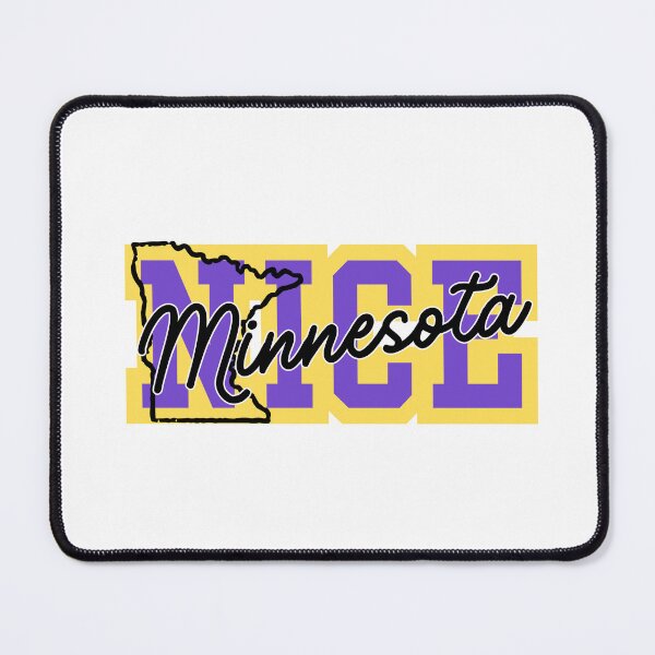 Item preview, Minnesota NICE – Bold Retro Typography Design for Midwestern Vibes designed and sold by Rebel Fusion.