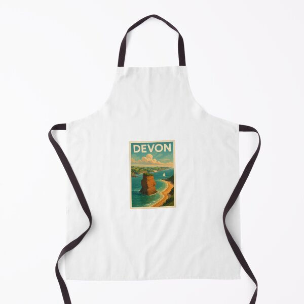 Item preview, Devon, England Retro Poster designed and sold by JBWphotos.