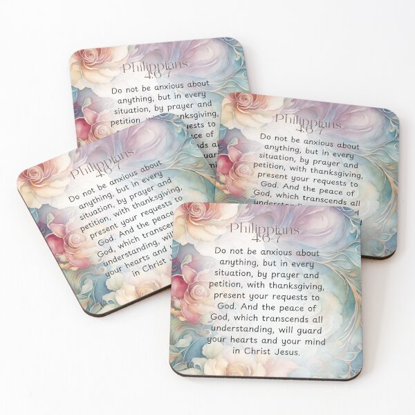 Item preview, Philippians 4:6-7, Present your requests to God designed and sold by Our Bible Journey.