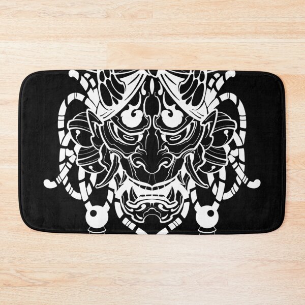 Item preview, Japanese hannya mask in white designed and sold by 7Delamancha.