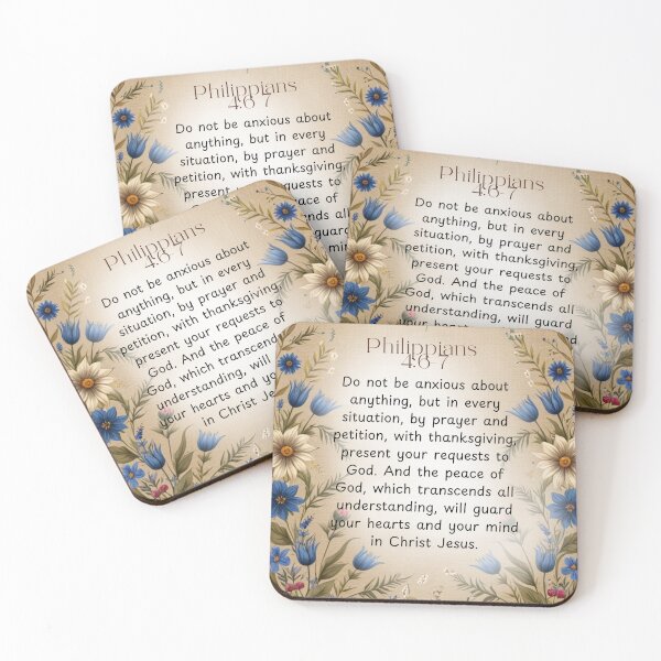 Item preview, Philippians 4:6-7, Present your requests to God designed and sold by Our Bible Journey.