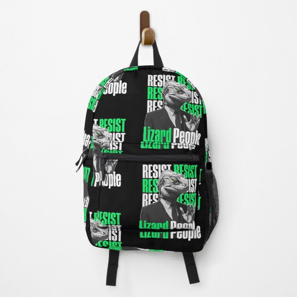 Item preview, Resist Reptilians Lizard People designed and sold by Mr. Monocle.