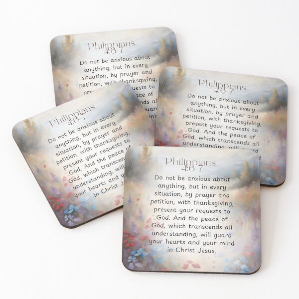 Item preview, Philippians 4:6-7, Present your requests to God designed and sold by Our Bible Journey.