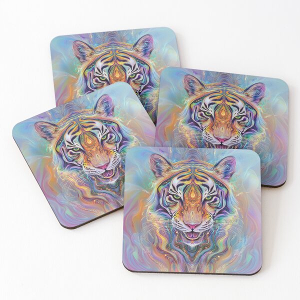 Item preview, Kaleido Tiger Vision designed and sold by Mystic Wild Studio.